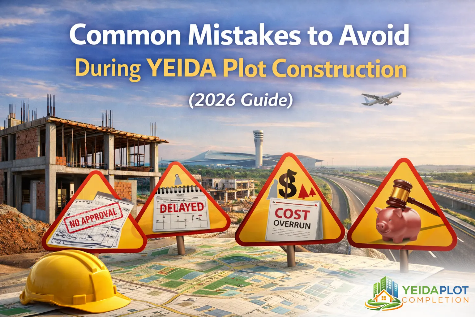 Common Mistakes to Avoid During YEIDA Plot Construction (2026 Guide)